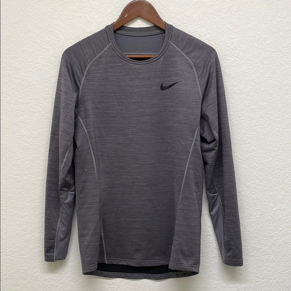 Men’s Nike Drifit Longsleeve Crewneck Thermal Top Men’s Medium - Picture 1 of 8